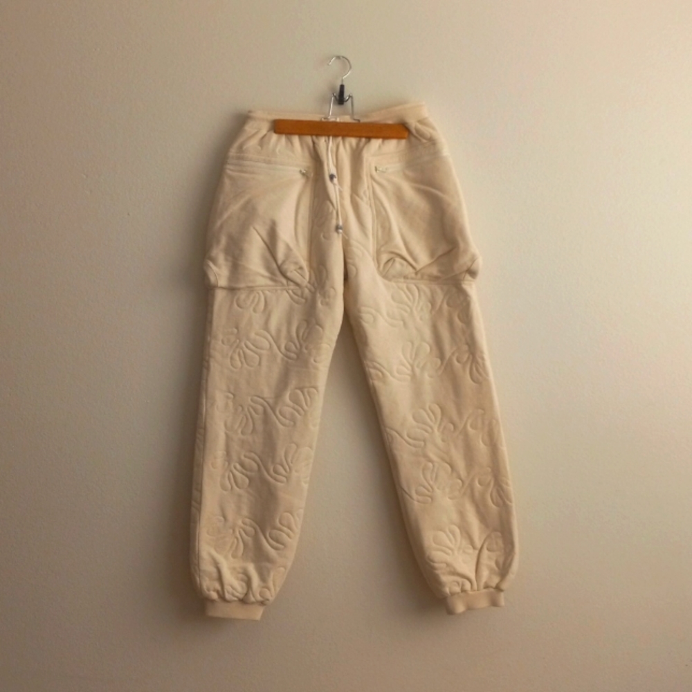 Wasted Collective Cream Pants Size Medium